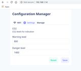 Screenshot of WiFiConfig